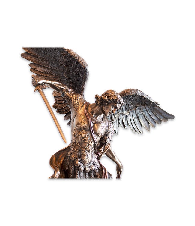 Statue saint Michel bronze (74cm)