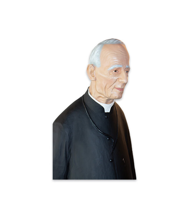 Life-size statue of Saint Brother André (152,5cm)