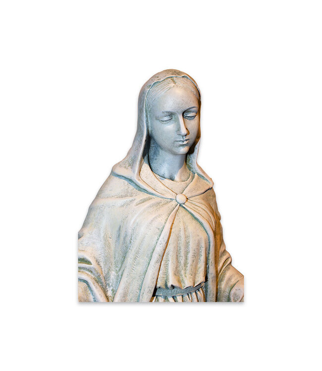 Resin statue of Our Lady of Grace for garden (61cm)