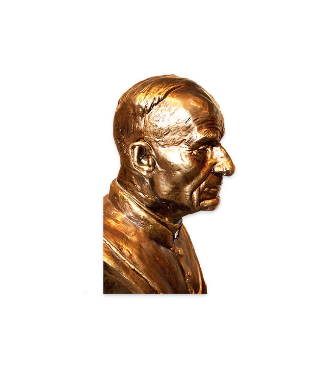 Buste de saint frère André couleur bronze (51cm)