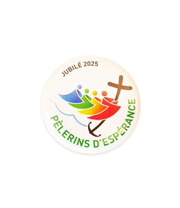 Badge insigne Jubilé 2025 Pèlerins d'espérence