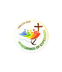 Badge of Jubileo 2025 Peregrinos de esperanza (Spanish)