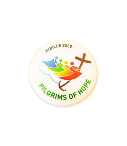 Badge of Jubilee 2025 Pilgrims of hope (anglais)