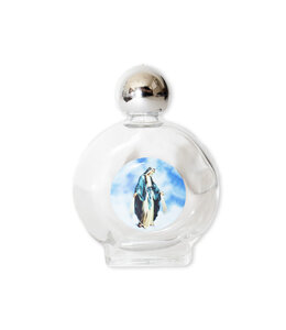 Bouteille pour eau bénite - Vierge Miraculeuse