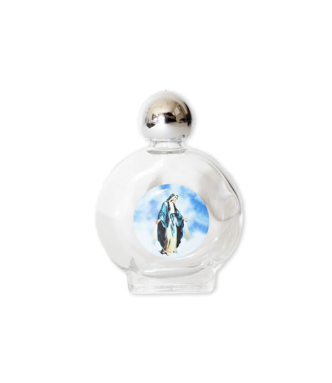 Bouteille pour eau bénite - Vierge Miraculeuse