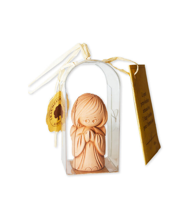 Mini Ange Gardien en terre cuite