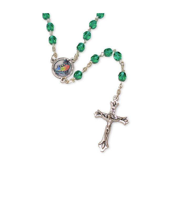 Chapelet jubilé émeraude