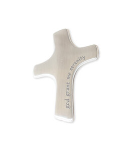 Serenity Support Cross in pewter