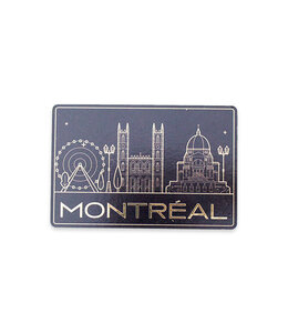 Aimant Montréal Oratoire, basilique et roue