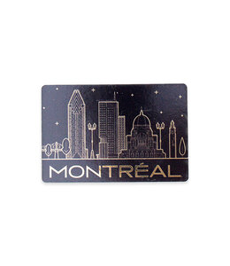Montreal with its Oratory and buildings magnet