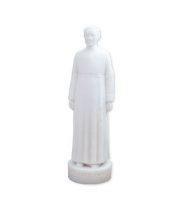 Statue saint frère André en albâtre