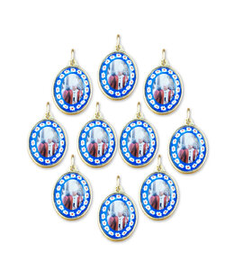 Set of 10 Saint John Paul II Medals (Venetian style)