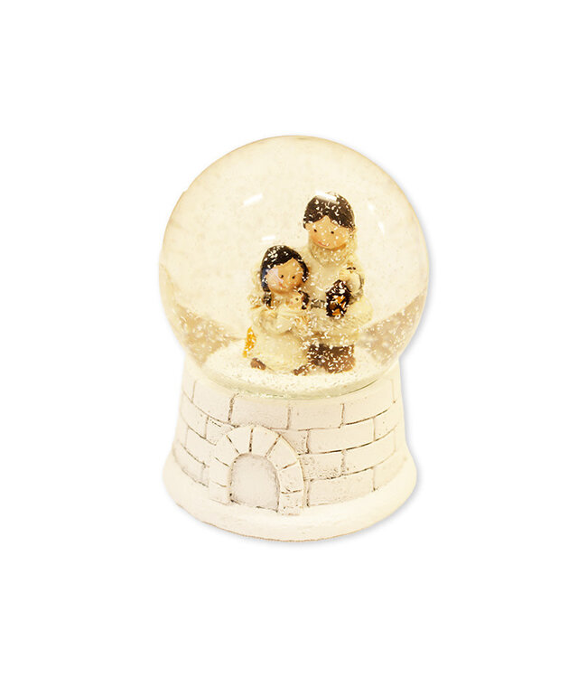 Inuit Nativity Water Globe