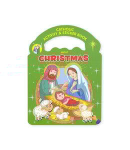 Catholic Activity & Sticker Book About Christmas (anglais)