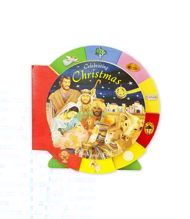 Catholic Book Publishing Celebrating Christmas Touch And Feel (anglais)