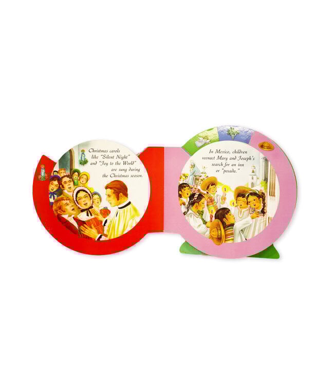 Catholic Book Publishing Celebrating Christmas Touch And Feel (anglais)