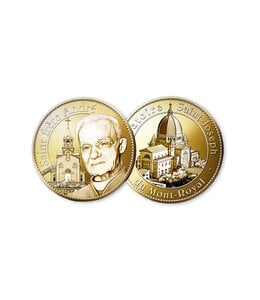 Pichard-Balme Souvenir medallion of Saint Brother André