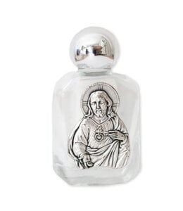 Bottle of Holy Water: Sacred Heart of Jesus