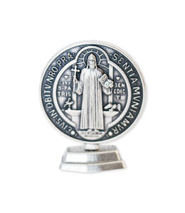 Médaille de saint Benoît sur base