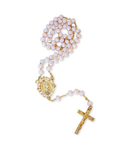 Miraculous Crystal Rosary