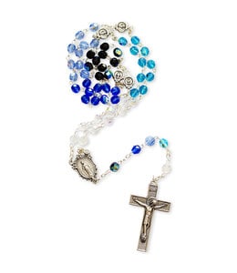 Miraculous crystal rosary