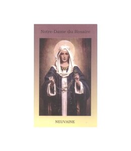 Neuvaine à Notre-Dame du Rosaire (French)