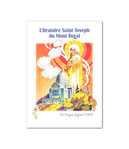 Autocollant saint-Joseph et l'Oratoire collection vintage