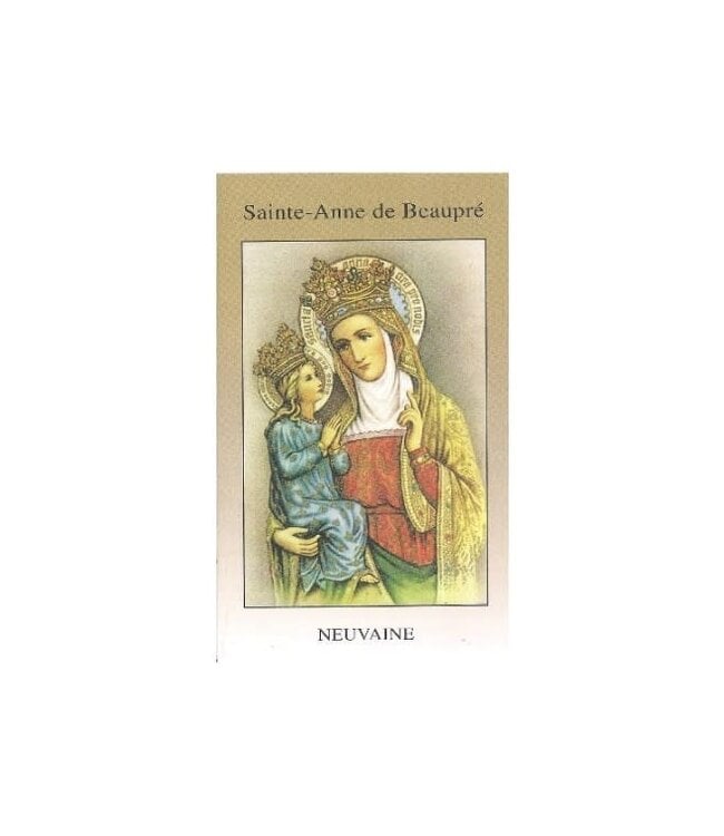 Neuvaine Sainte Anne de Beaupré (French)