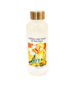 Bouteille d'eau saint Joseph et Oratoire collection vintage