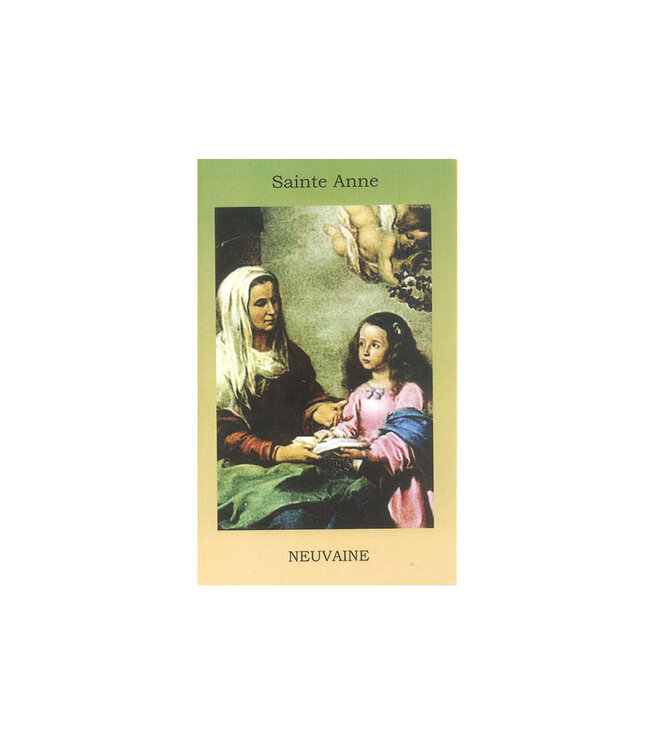 Neuvaine à sainte Anne (French)