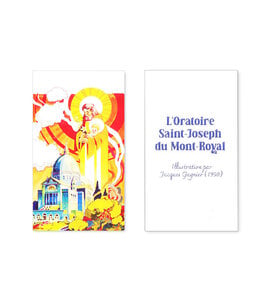 Signet magnétique, saint Joseph et l'Oratoire collection vintage