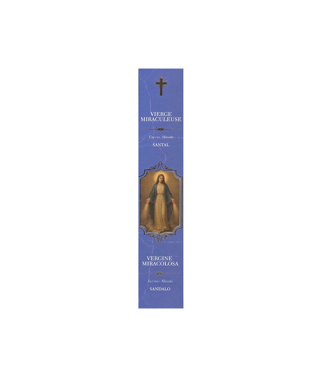 Fragrances & Sens Encens bâtonnets Vierge Miraculeuse 12pcs 15 g.
