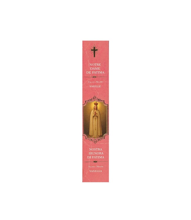 Fragrances & Sens Encens bâtonnets Notre Dame de Fatima 12pcs 15g