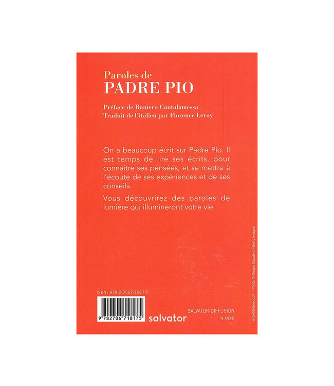 Paroles de Padre Pio - Pocket Edition (French)