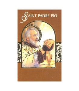 Saint Padre Pio carte double (French)