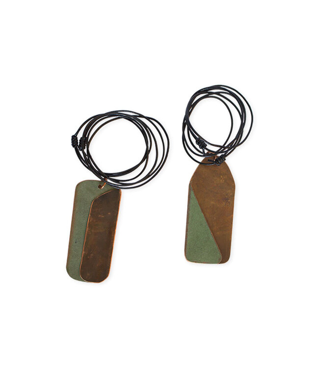 Collier en cuivre du dôme de l'Oratoire Saint-Joseph avec corde en cuir