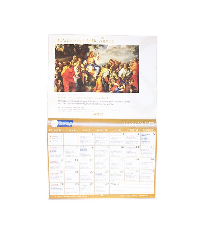 Calendrier Marial 2027 (French)