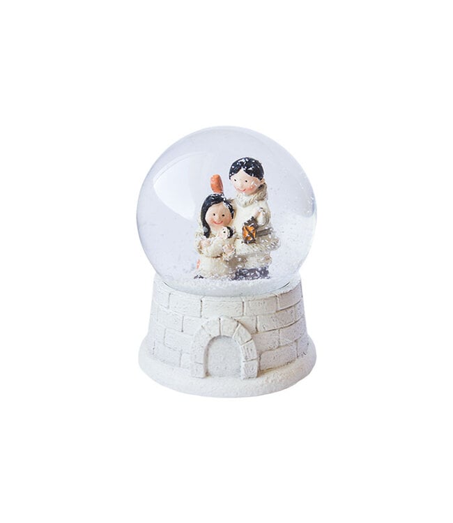 Inuit Nativity Water Globe