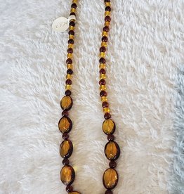 Amber beaded Necklace