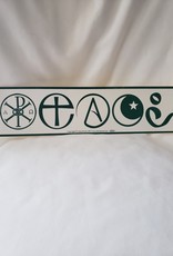 Azure Green Bumper Sticker | Peace