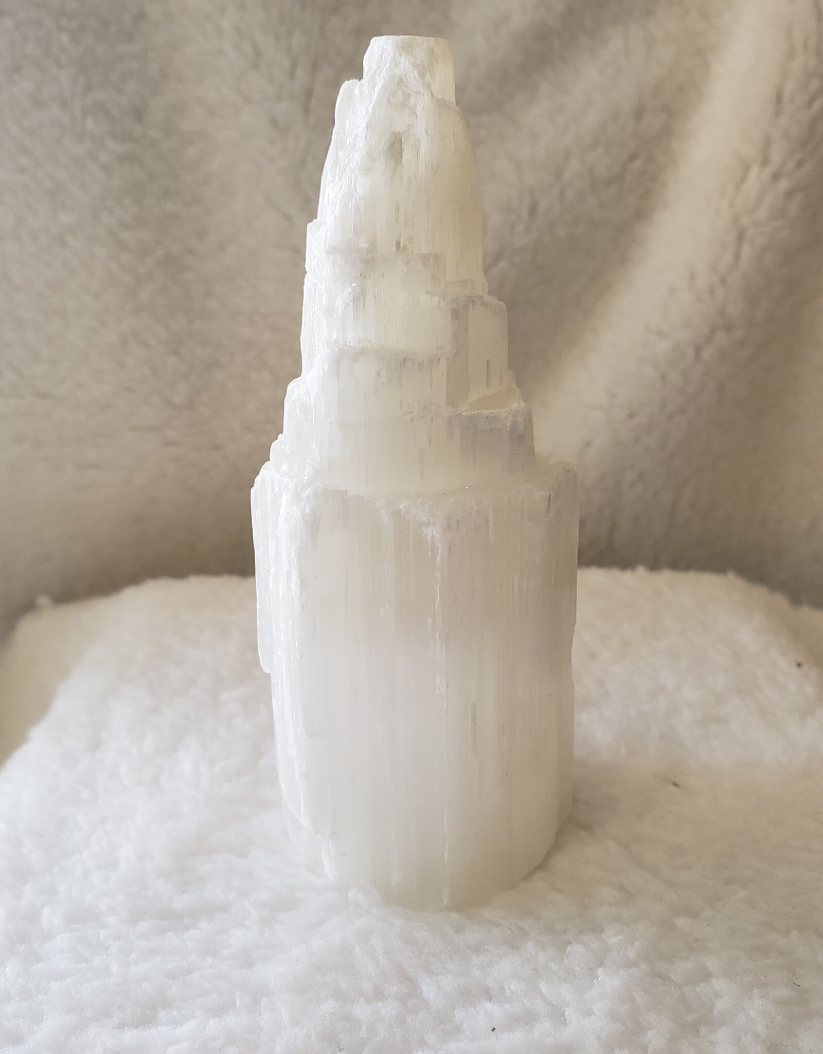 Selenite Tower 4"