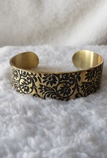 Engraved Metal Cuffs