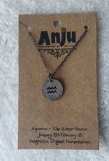 Zodiac Pewter Necklace