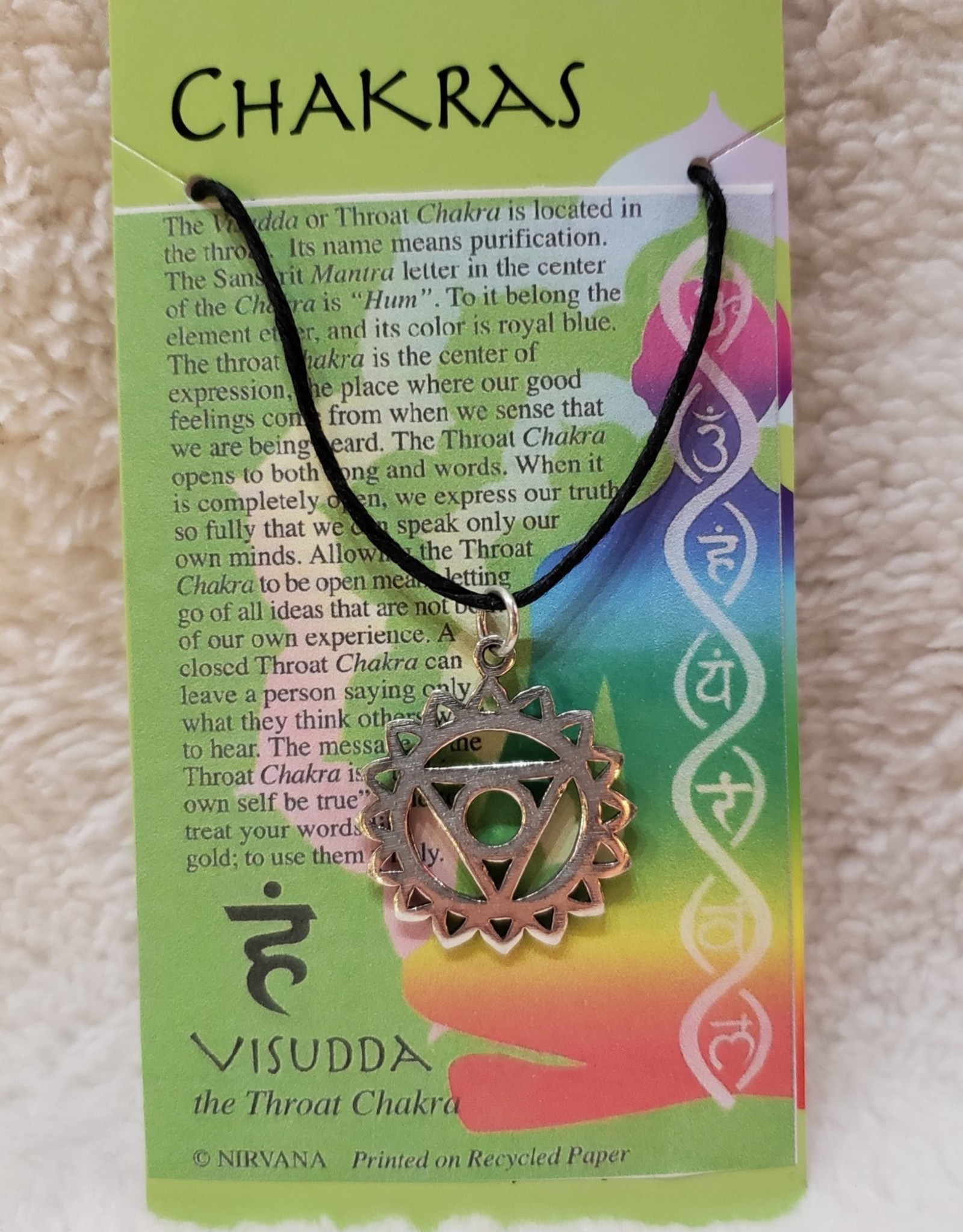 Pewter Chakra Necklace v.2