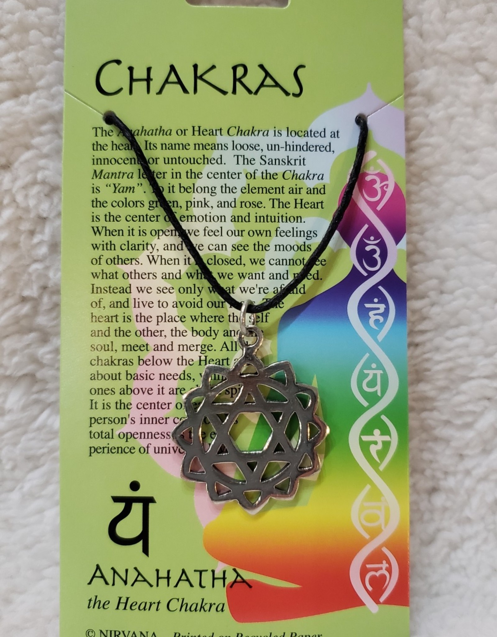 Pewter Chakra Necklace v.2