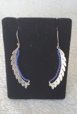 Feather Stone Earrings