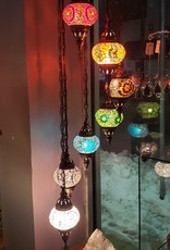 7 Chakras Rainbow Turkish Lamp