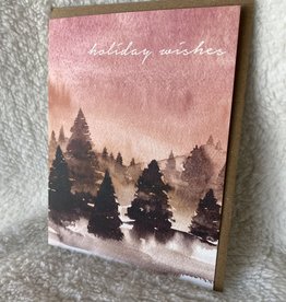 Holiday Wishes Forest Card