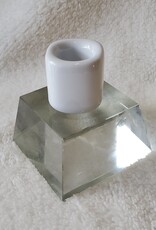 6 Inch Candle Holder | White