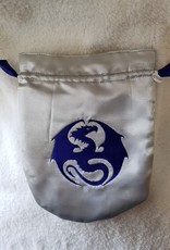 Satin Bag | Dragon | Silver